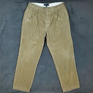 Polo Ralph Lauren Corduroy Pants Mens 36x32 Khaki Andrew Pant Classic Fit